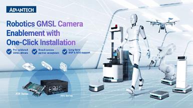 Advantech mở rộng hệ sinh thái đối tác hỗ trợ phát triển camera GMSL cho robot hình người, AMR và robot công nghiệp